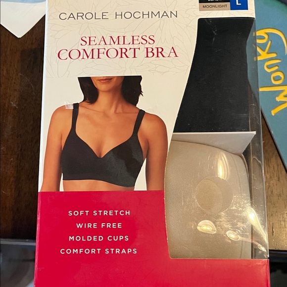 Midnight by Carole Hochman Black Seamless Bra - Picture 1 of 1